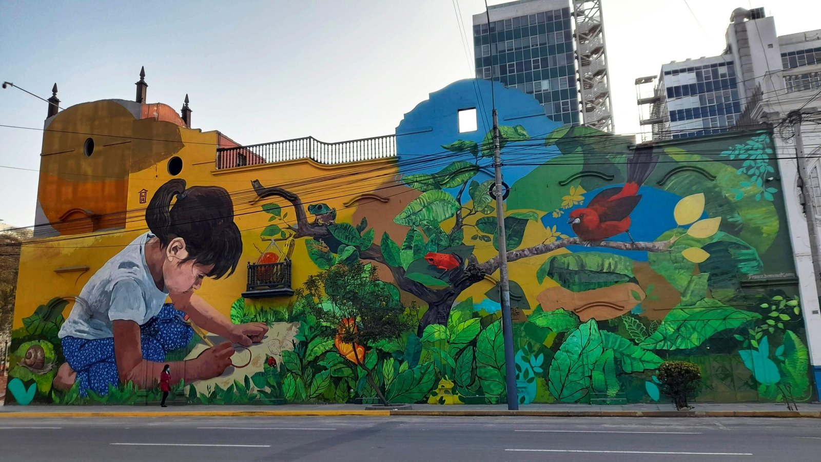 The colorful buildings of Lima’s Historic Center.